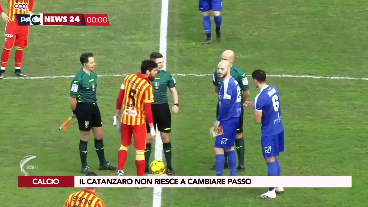 Il Catanzaro non riesce a cambiare passo