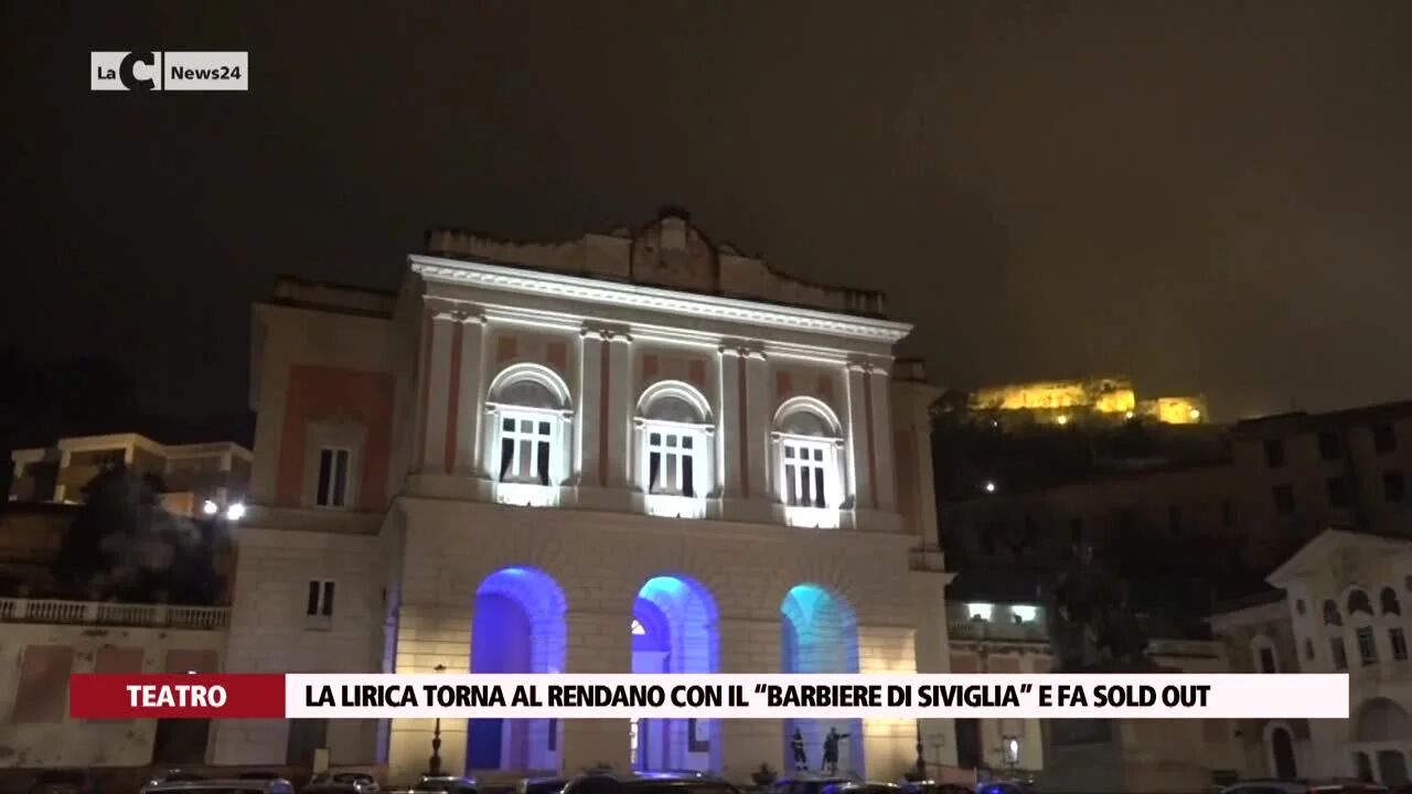 La lirica torna al Rendano con il “Barbiere di Siviglia” e fa sold out