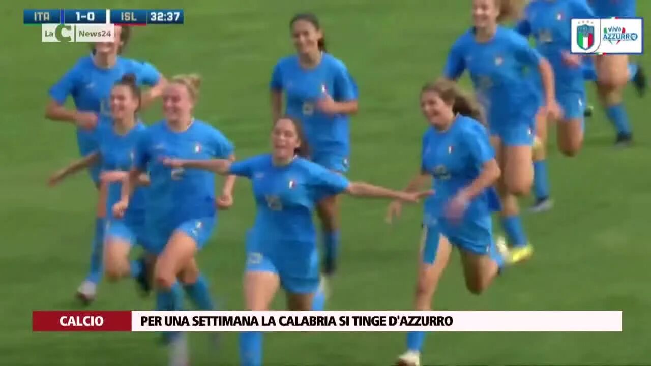 Per una settimana la Calabria si tinge d'azzurro