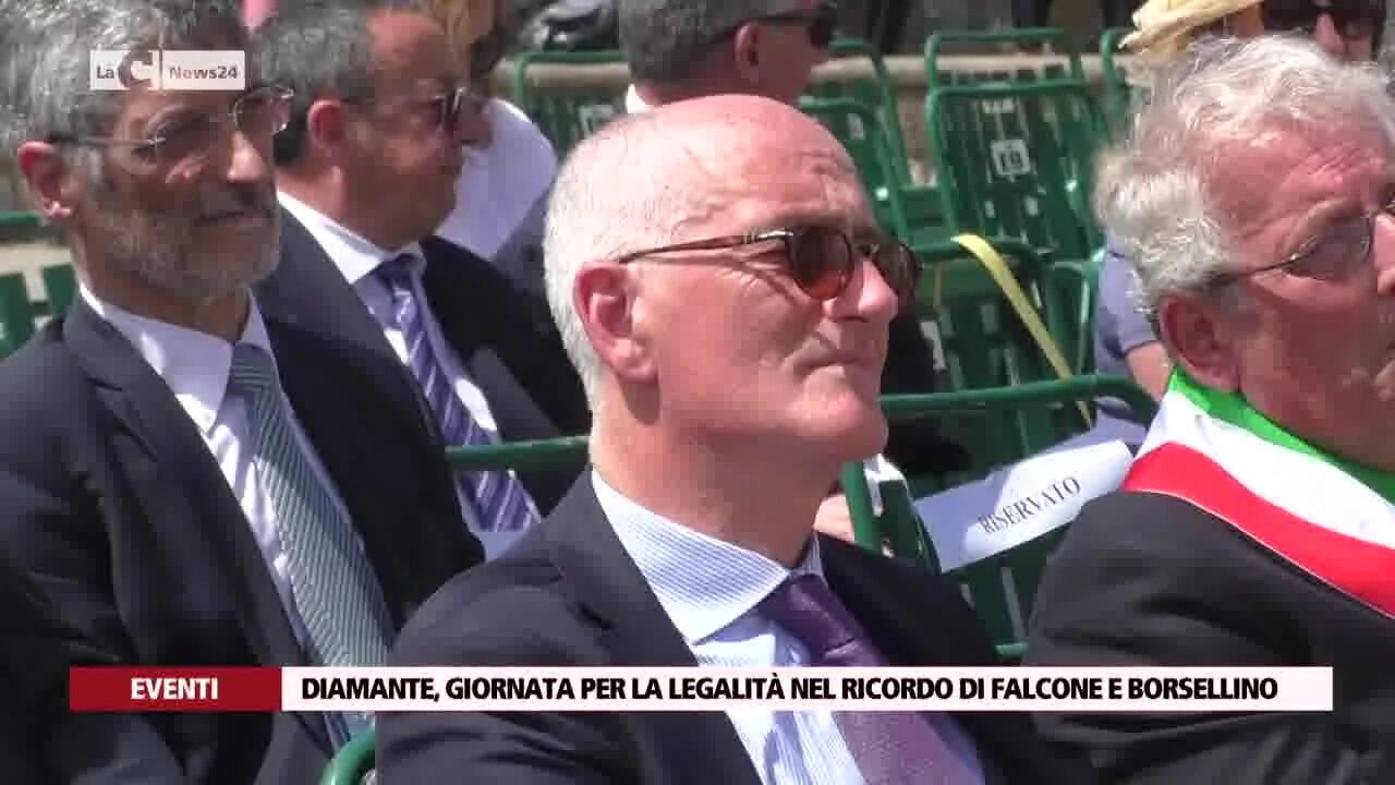 Diamante, giornata per la legalità nel ricordo di Falcone e Borsellino