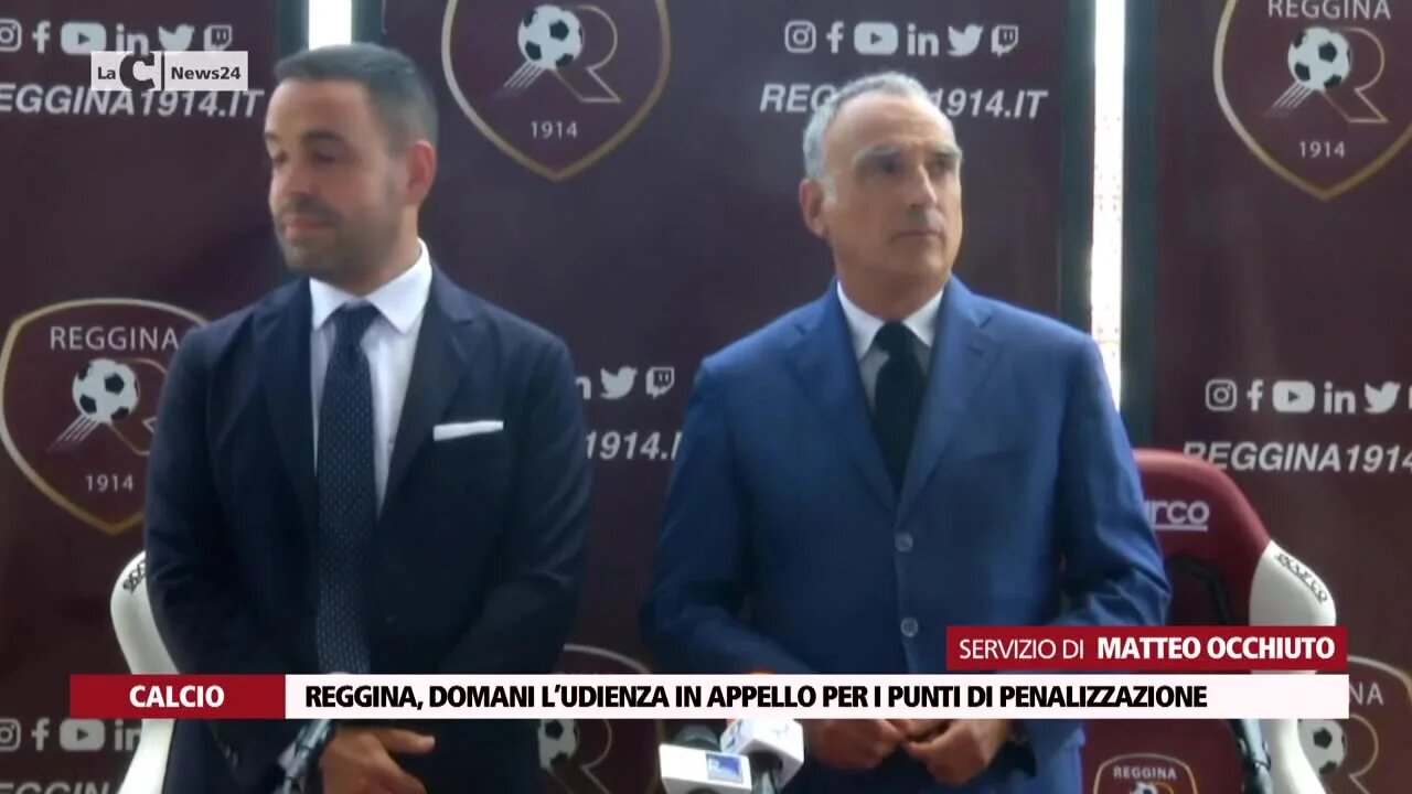 Reggina, domani l’udienza in appello per i punti di penalizzazione