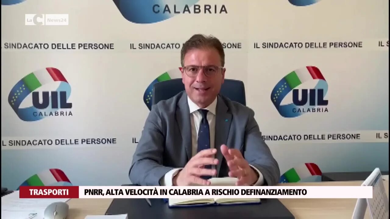 Pnrr, alta velocità in Calabria a rischio definanziamento