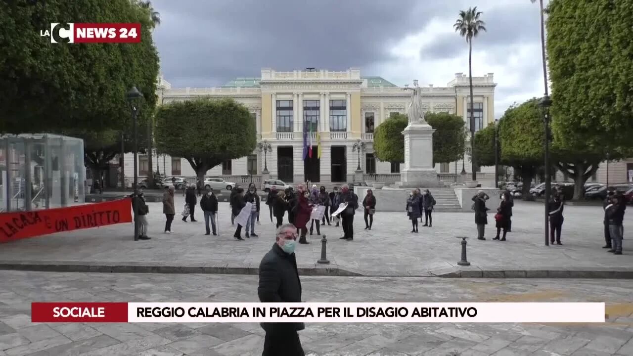 Reggio Calabria in piazza per il disagio abitativo