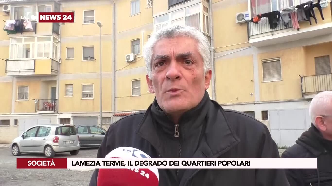 Lamezia Terme, il degrado dei quartieri popolari
