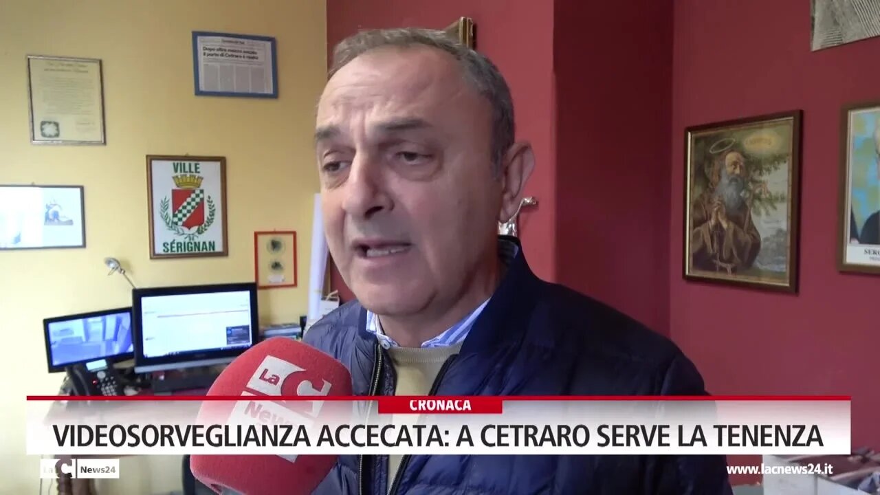 Videosorveglianza accecata a Cetraro, serve la Tenenza