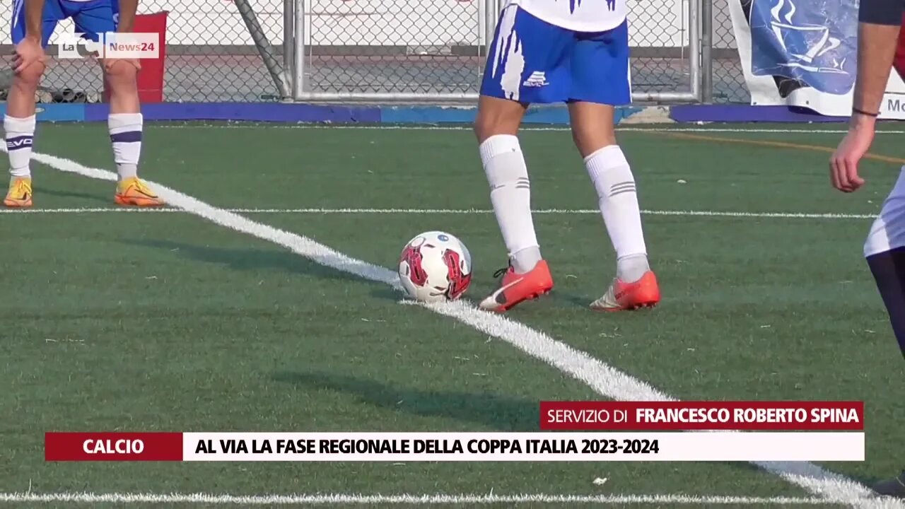 Al via la fase regionale della Coppa Italia 2023-2024