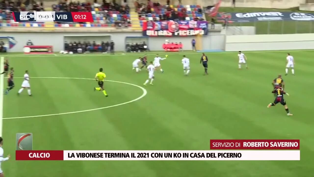 La Vibonese termina il 2021 con un Ko in casa del Picerno