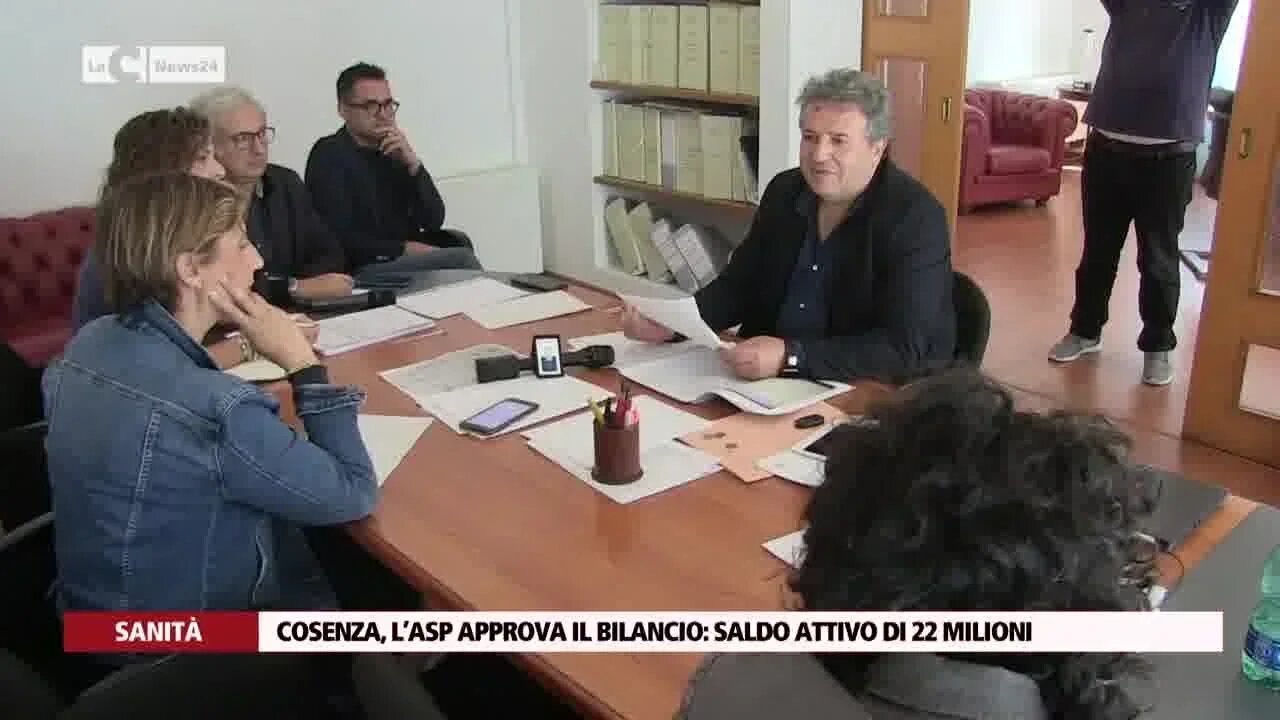 Cosenza, l’Asp approva il bilancio: saldo attivo di 22 milioni