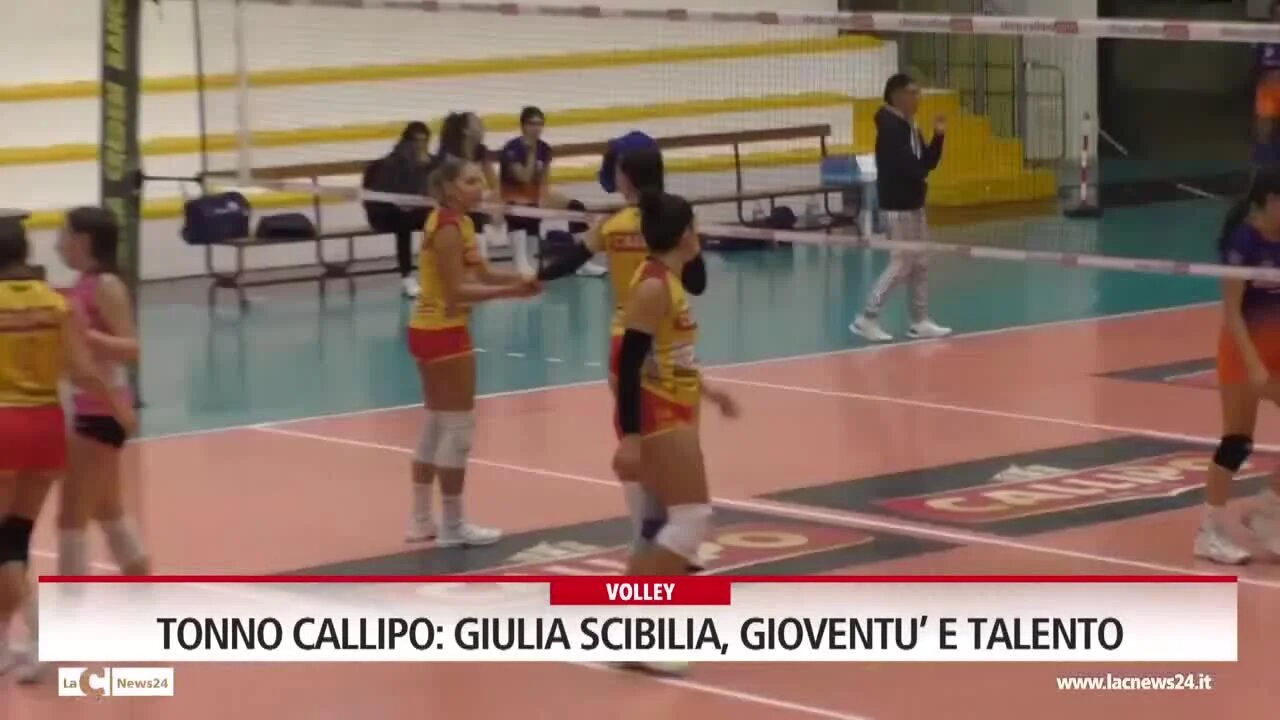 Tonno Callipo: Giulia Scibilia, gioventù e talento