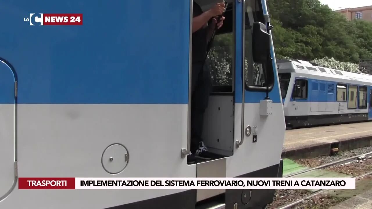 Implementazione del sistema ferroviario, nuovi treni a Catanzaro