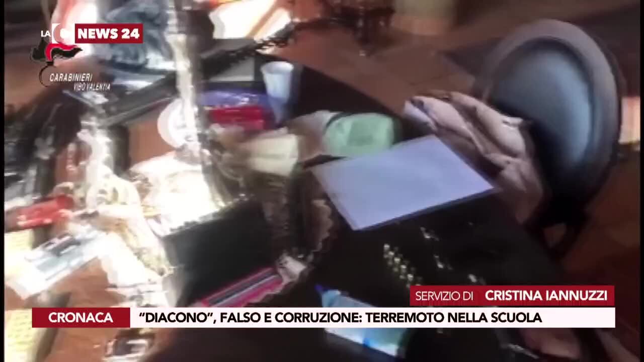 Inchiesta Diacono, falso e corruzione: terremoto nella scuola