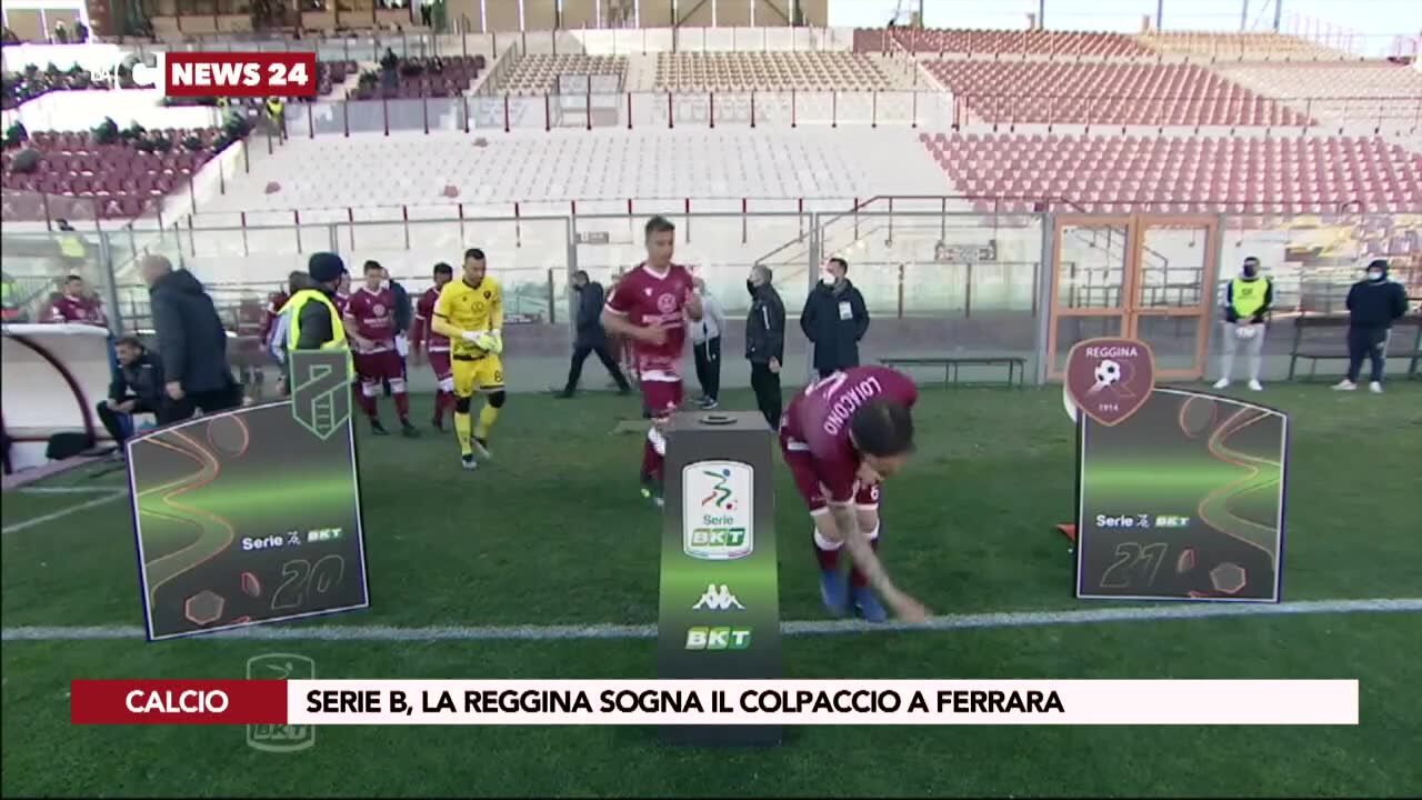 Serie B, la Reggina sogna il colpaccio a Ferrara