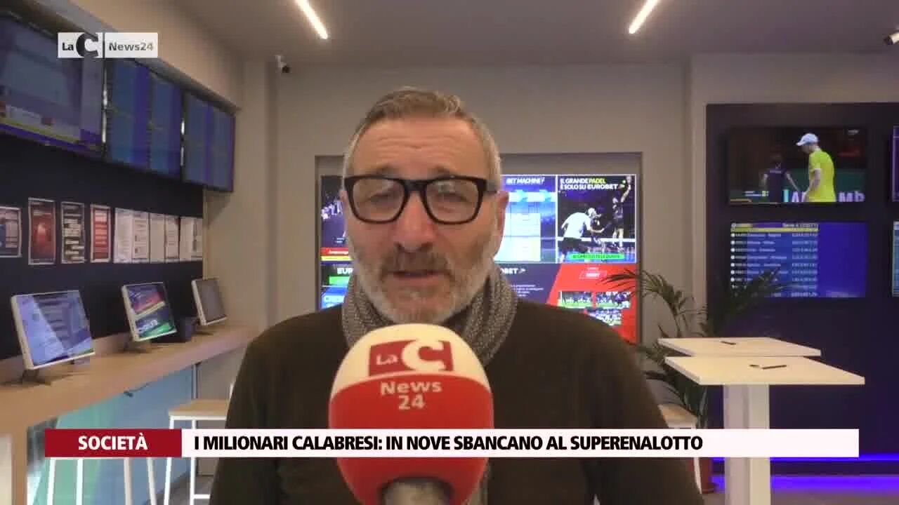 I milionari calabresi: in nove sbancano al superenalotto