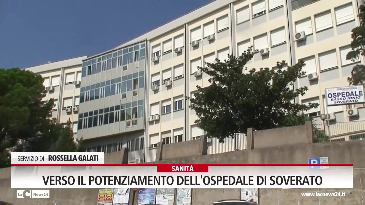 Verso il potenziamento dell'ospedale di Soverato