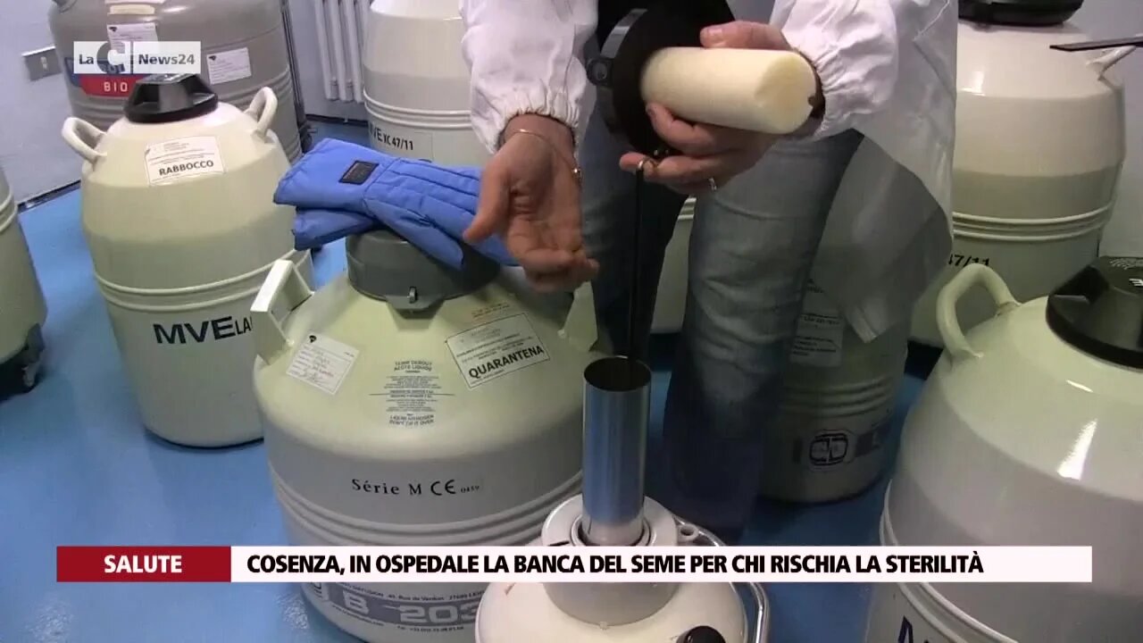 Cosenza, all'ospedale Annunziata la Banca del Seme per i malati a rischio sterilità