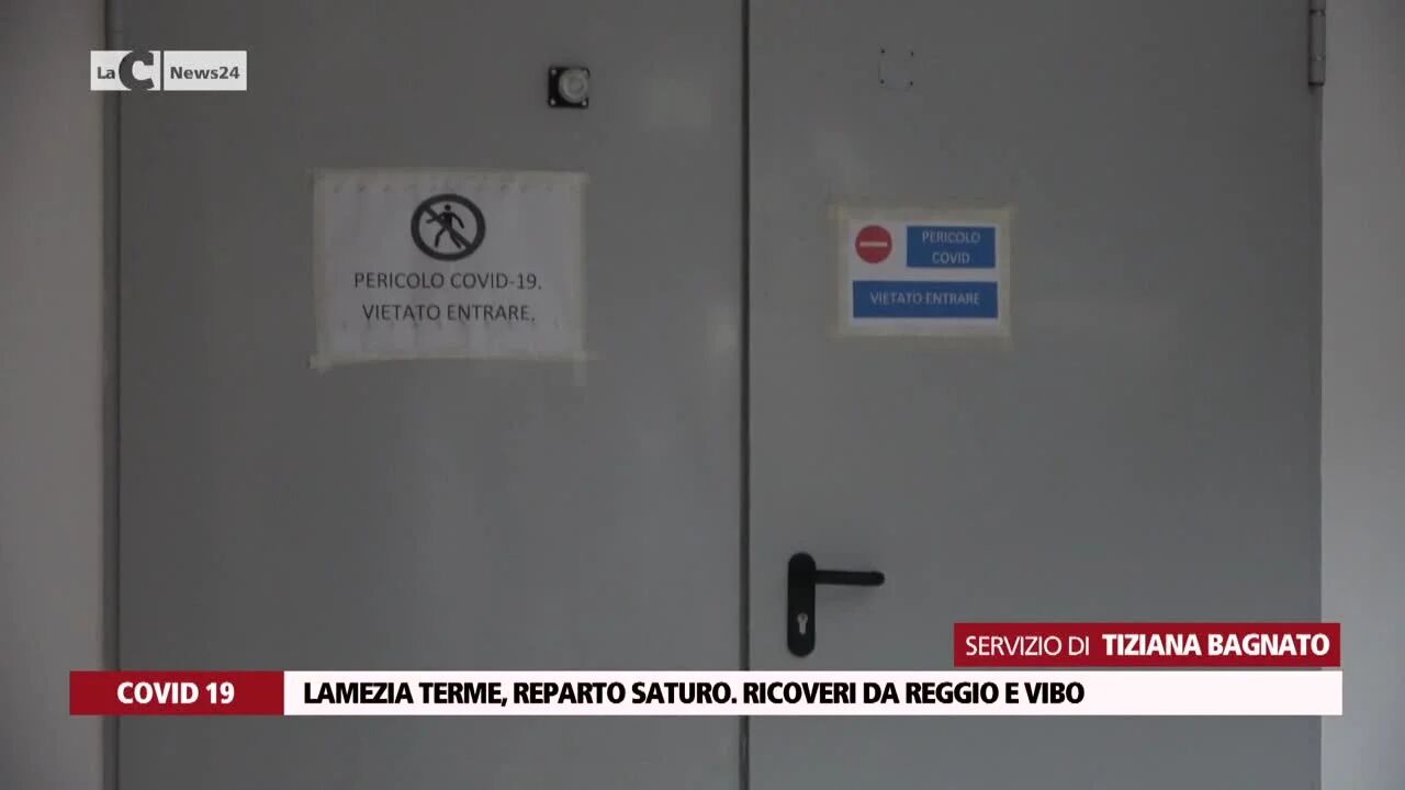 Lamezia Terme, reparto saturo. Ricoveri da Reggio e Vibo