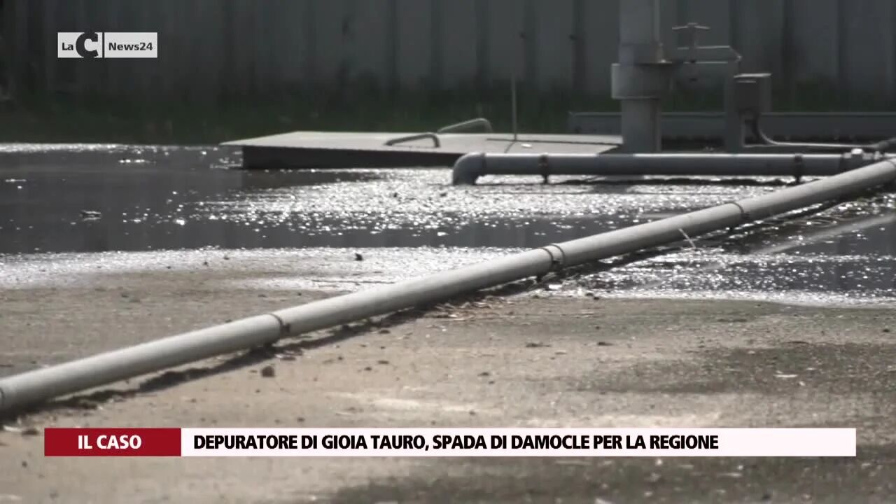 Depuratore di Gioia Tauro, spada di Damocle per la Regione