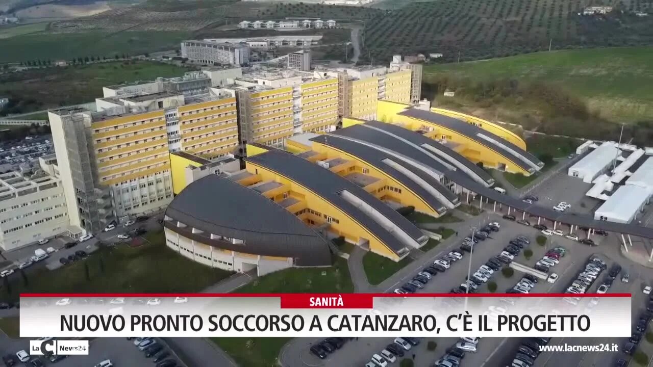 Nuovo pronto soccorso a Catanzaro, c’è il progetto