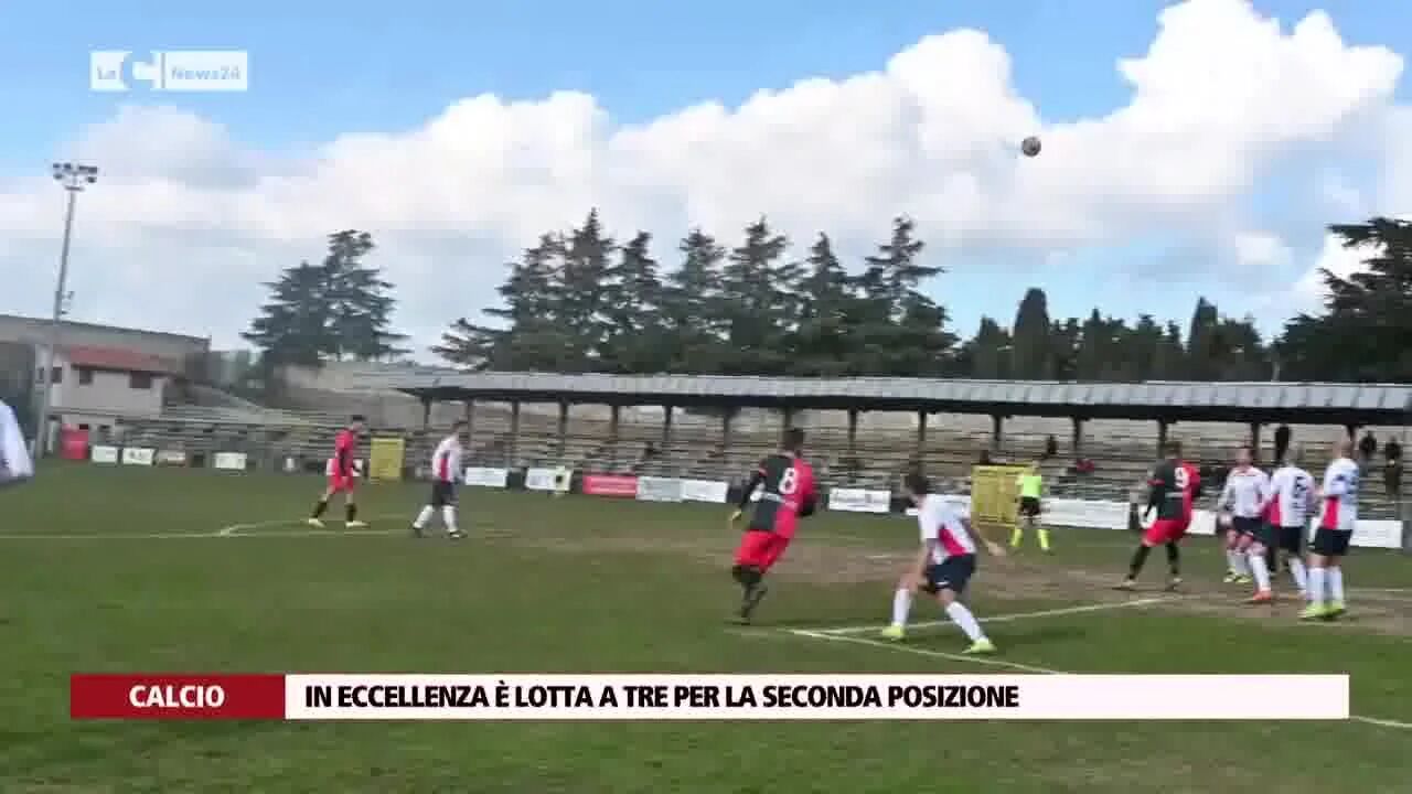 In Eccellenza è lotta a tre per la seconda posizione