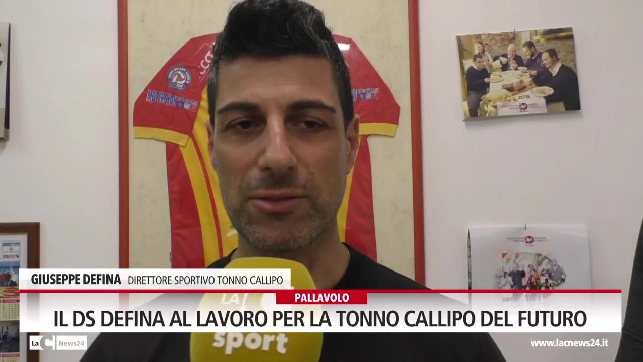 Il Ds Defina al lavoro per la Tonno Callipo del futuro