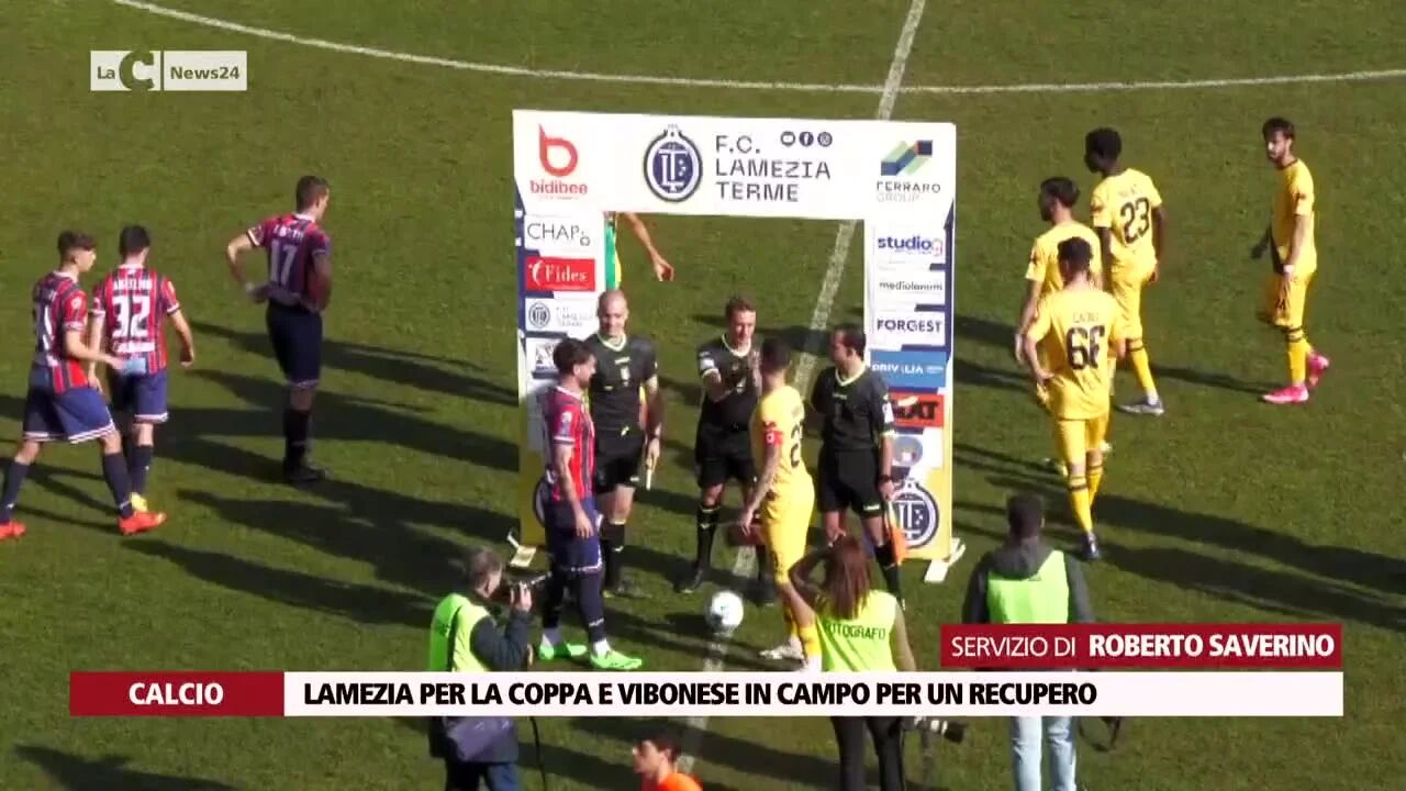 Lamezia per la coppa e Vibonese in campo per un recupero