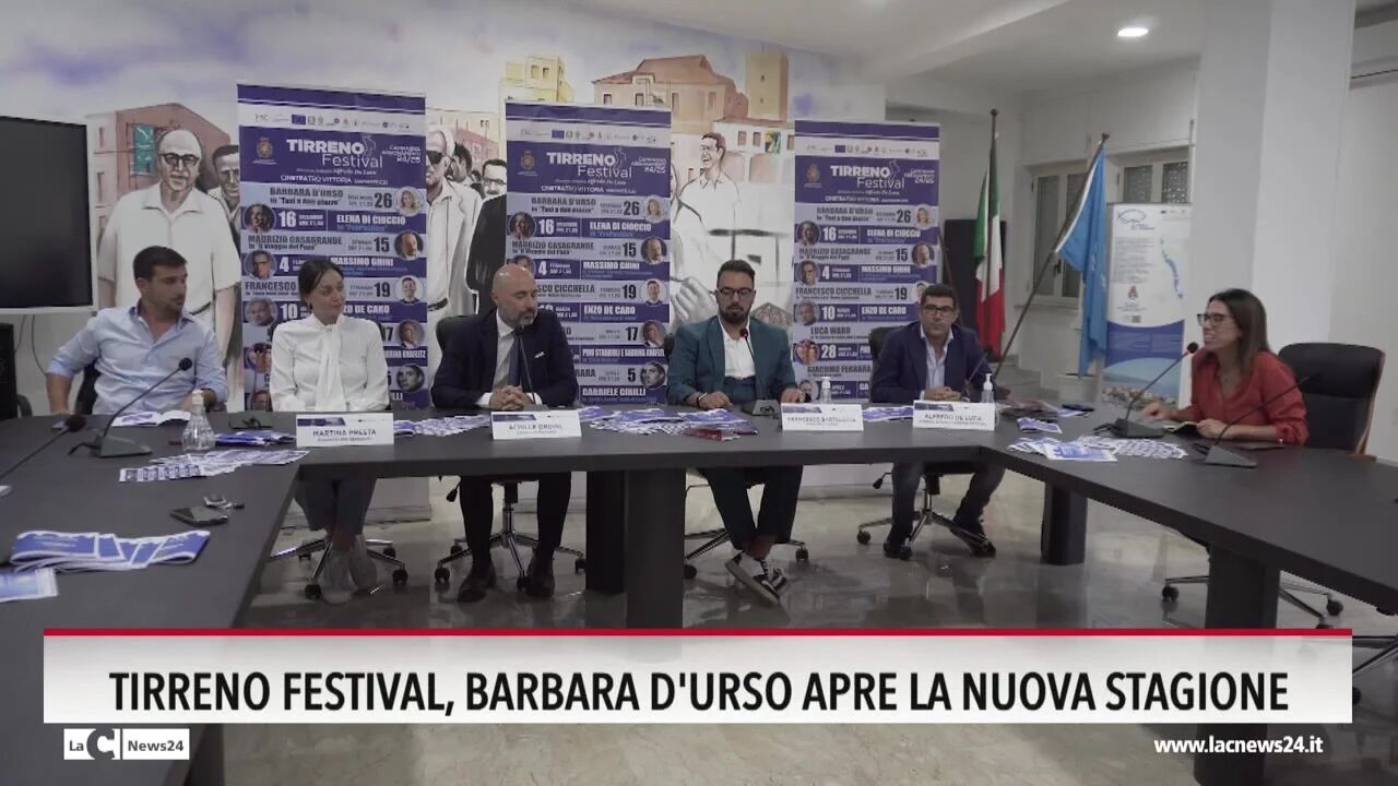 Tirreno festival, Barbara D'urso apre la nuova stagione