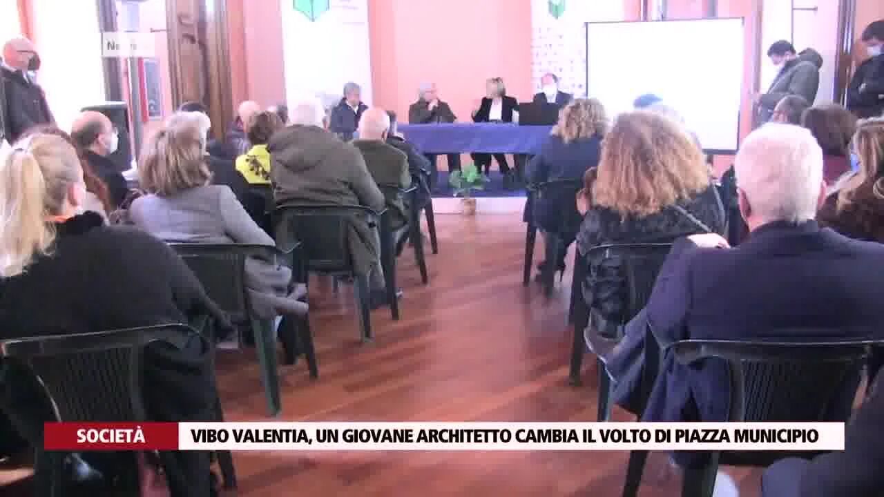 Vibo Valentia, un giovane architetto cambia il volto di Piazza Municipio