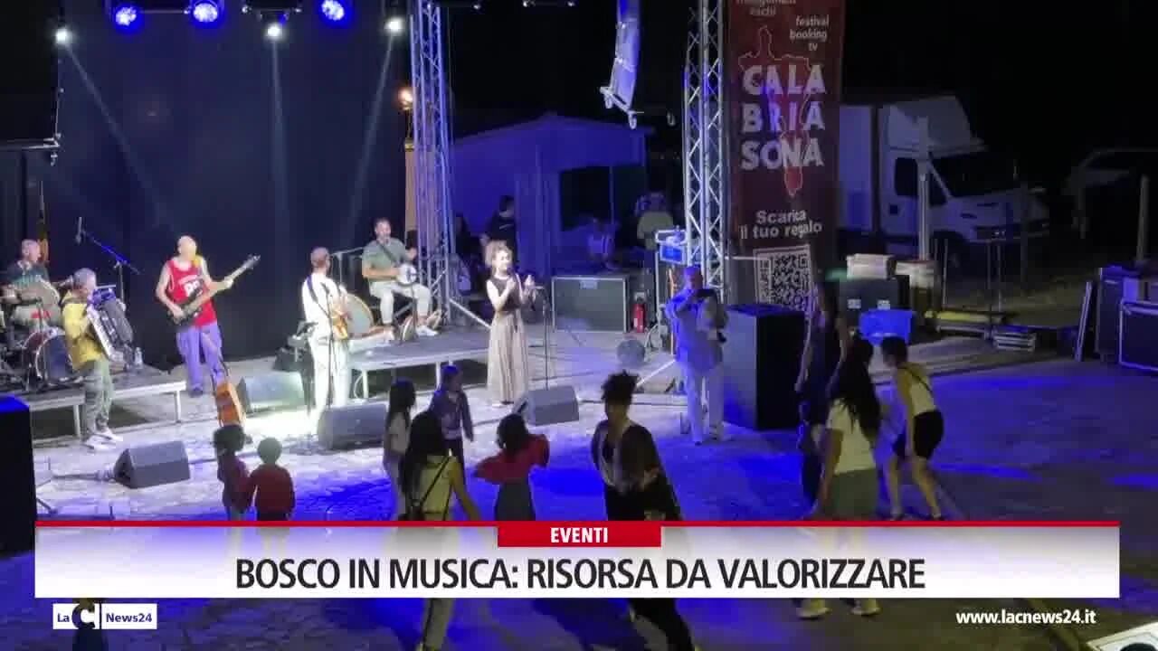 Bosco in musica: risorsa da valorizzare