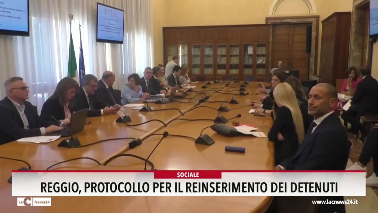 Reggio protocollo per l’inserimento dei detenuti