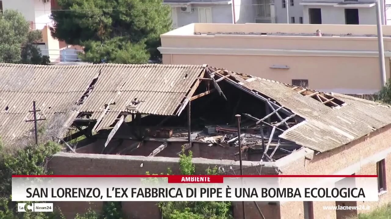 San Lorenzo, l’ex fabbrica di pipe è una bomba ecologica