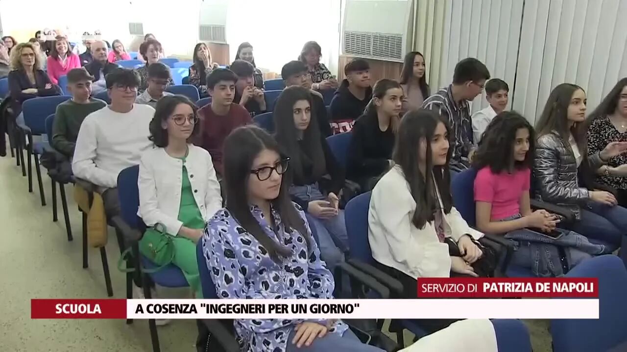 A Cosenza "Ingegneri per un giorno"