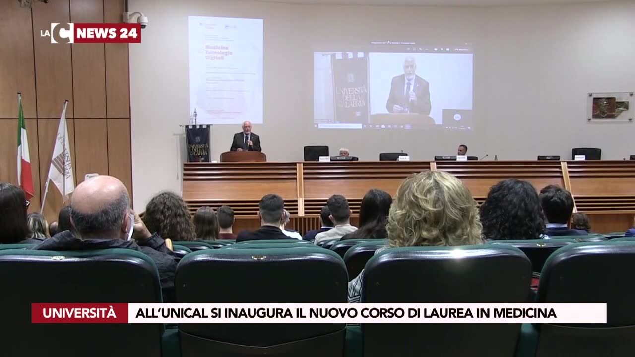 All’Unical si inaugura il nuovo corso di laurea in medicina