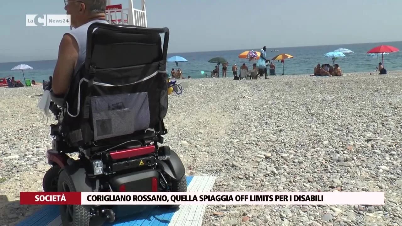 Corigliano Rossano, quella spiaggia off limits per i disabili