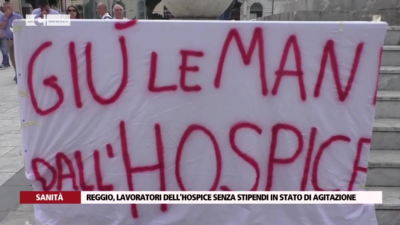 Reggio, lavoratori dell’Hospice senza stipendi in stato di agitazione
