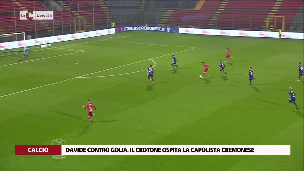 Davide contro Golia. Il Crotone ospita la capolista Cremonese