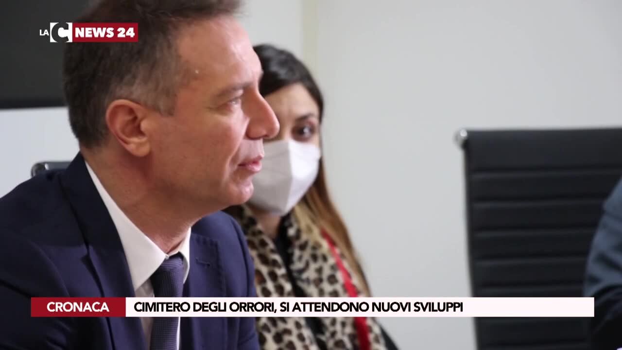 Cimitero degli orrori, si attendono nuovi sviluppi