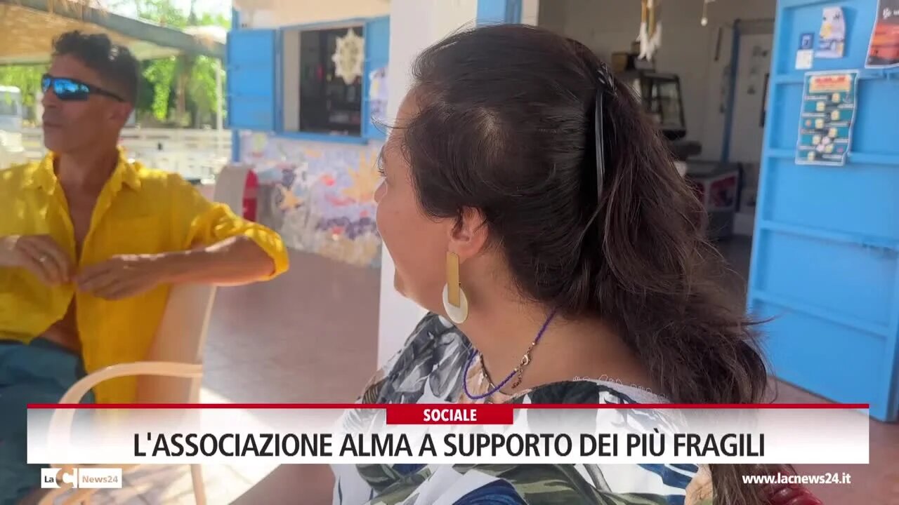 L'associazione Alma a supporto dei più fragili