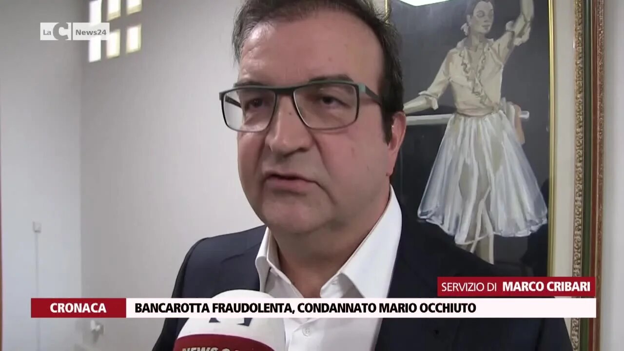 Bancarotta fraudolenta, condannato Mario Occhiuto