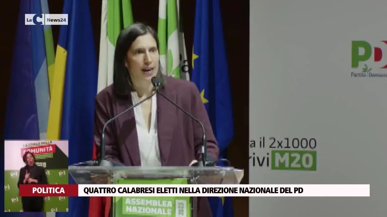 Quattro calabresi eletti nella Direzione nazionale del Pd