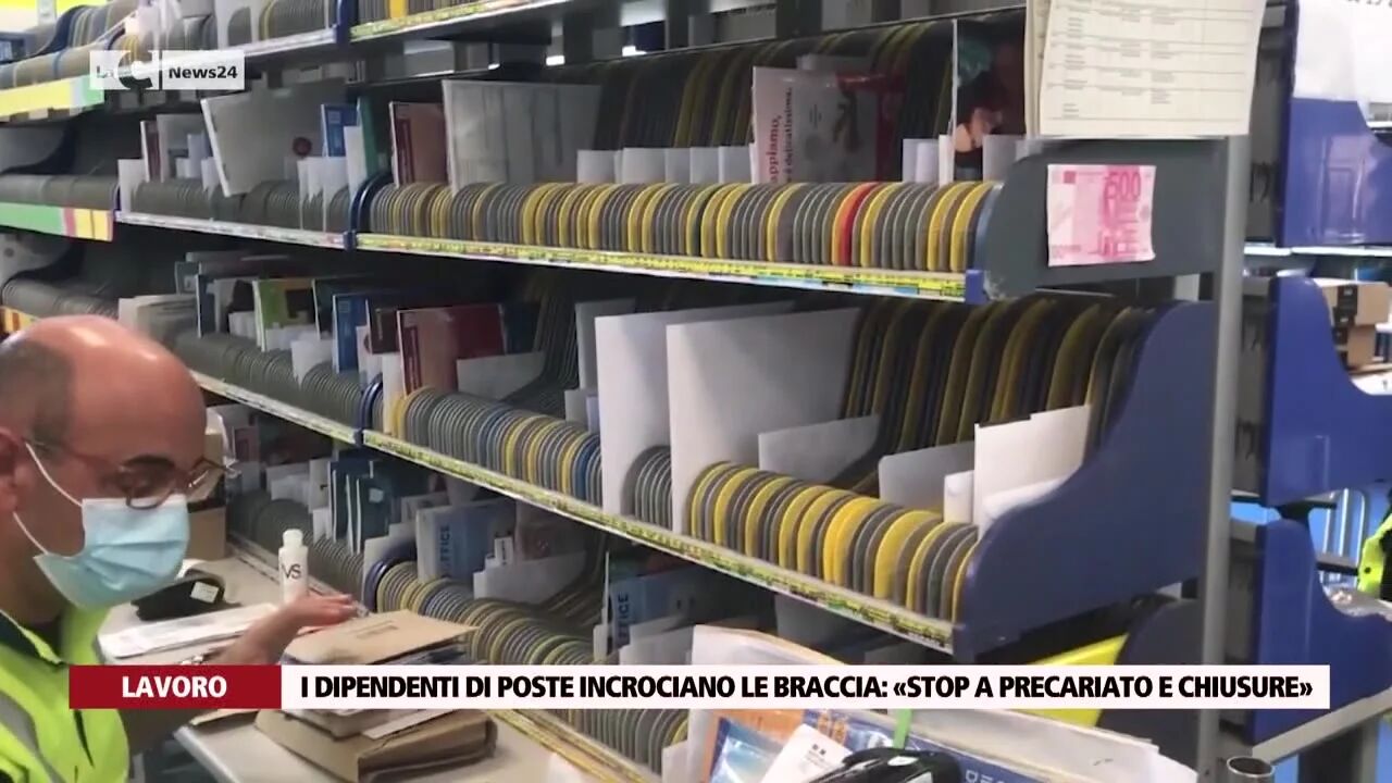 I dipendenti di Poste incrociano le braccia: «Stop a precariato e chiusure»