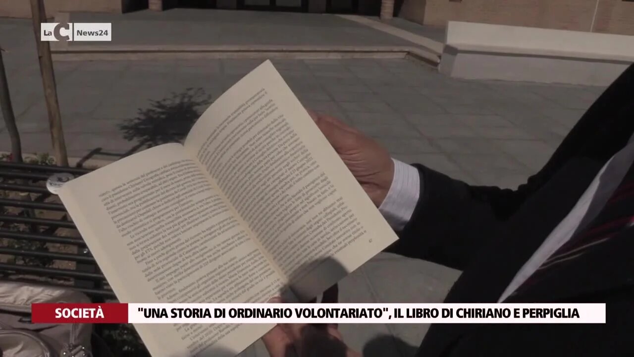 \"Una storia di ordinario volontariato\", il libro di Chiriano e Perpiglia