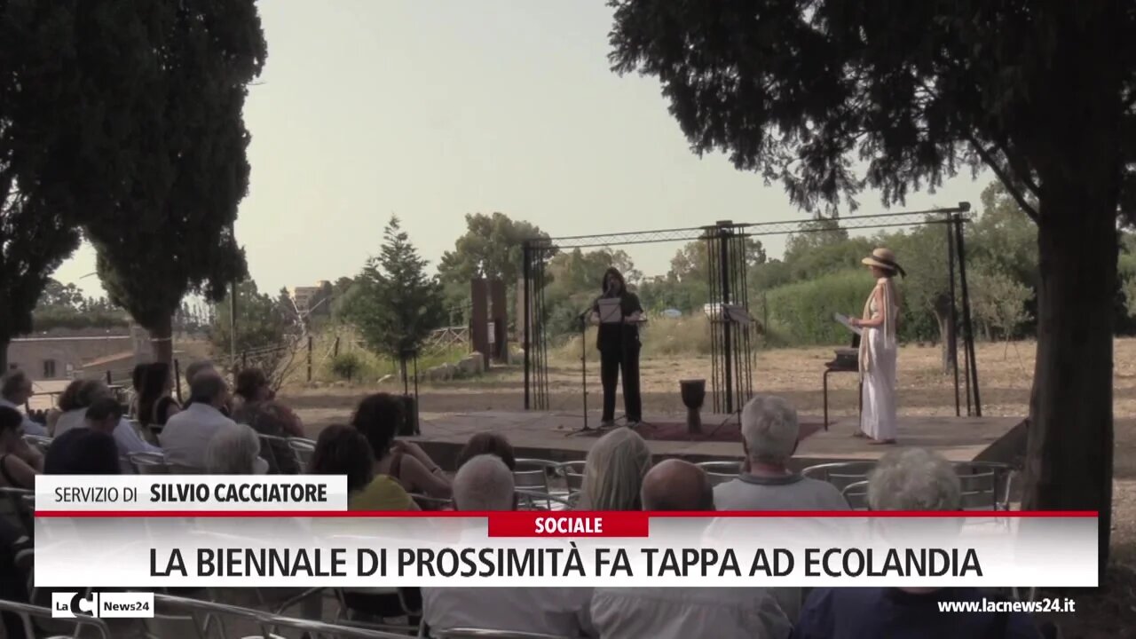 La biennale di prossimità fa tappa ad ecolandia