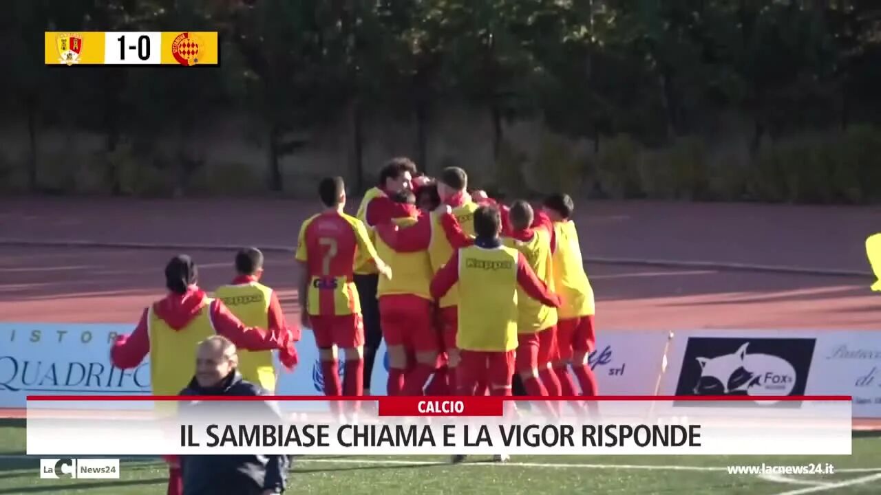 Il Sambiase chiama e la Vigor risponde