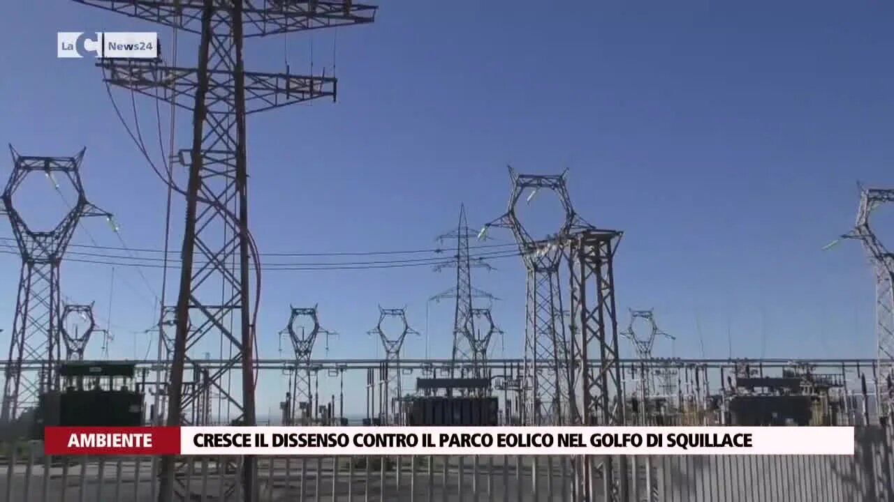 Cresce il dissenso contro il parco eolico nel golfo di Squillace