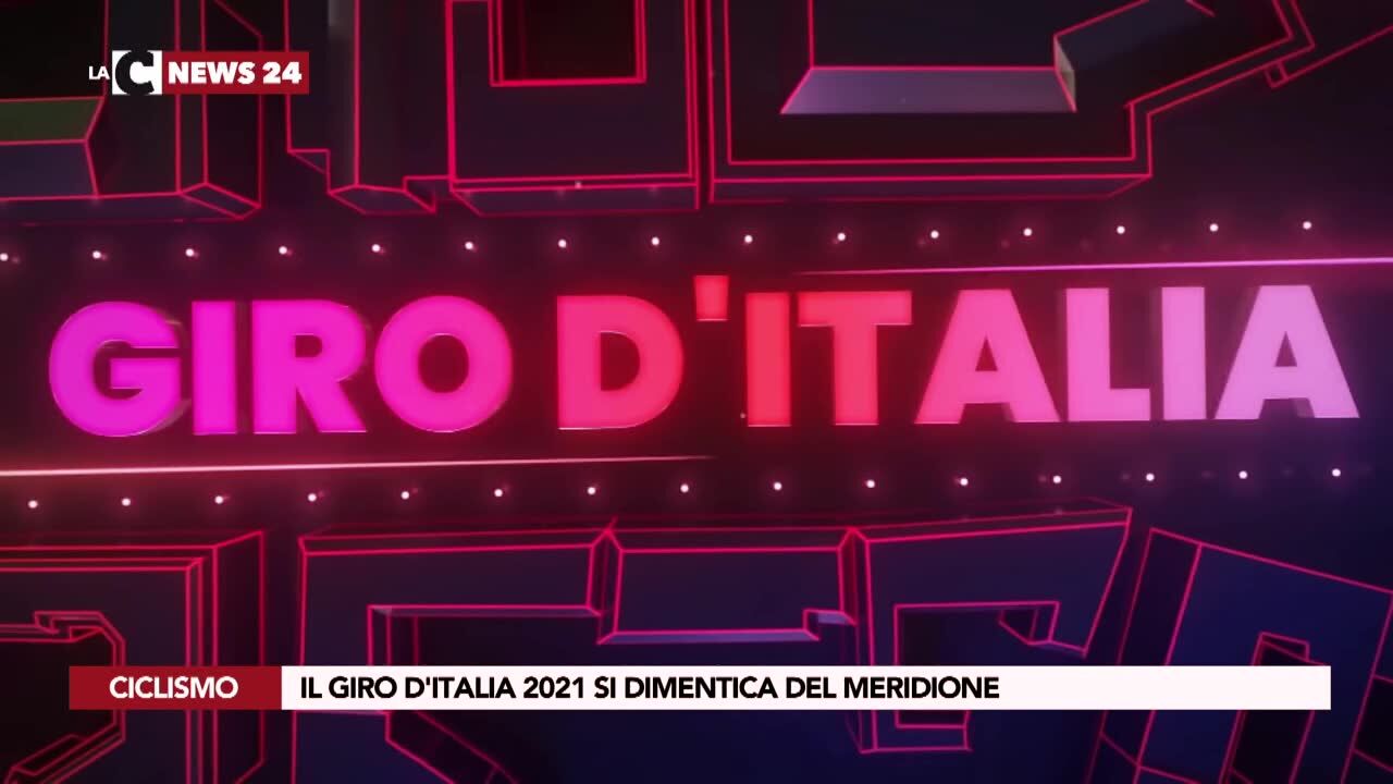 Il Giro d'Italia 2021 si dimentica del Meridione