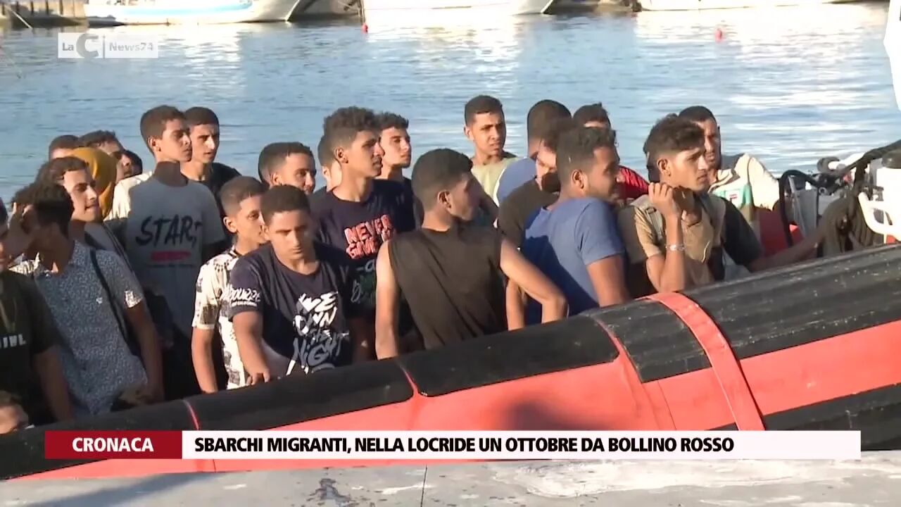 Sbarchi migranti, nella Locride un ottobre da bollino rosso