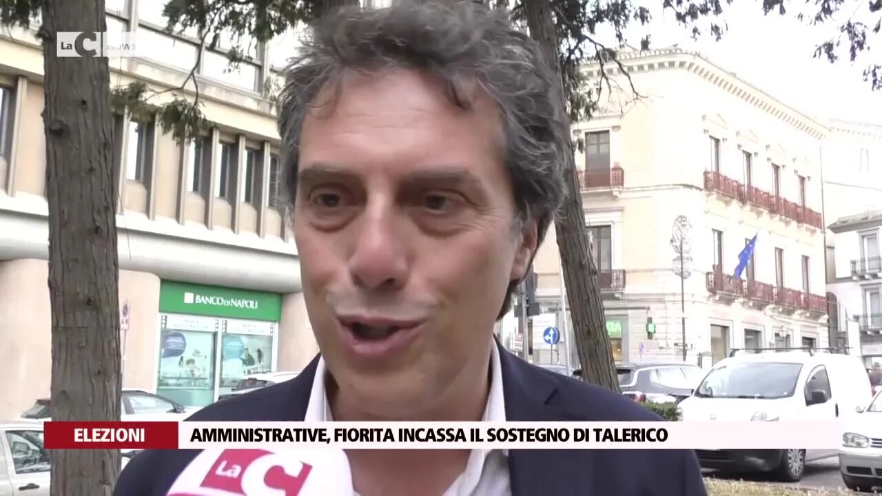 Amministrative, Fiorita incassa il sostegno di Talerico