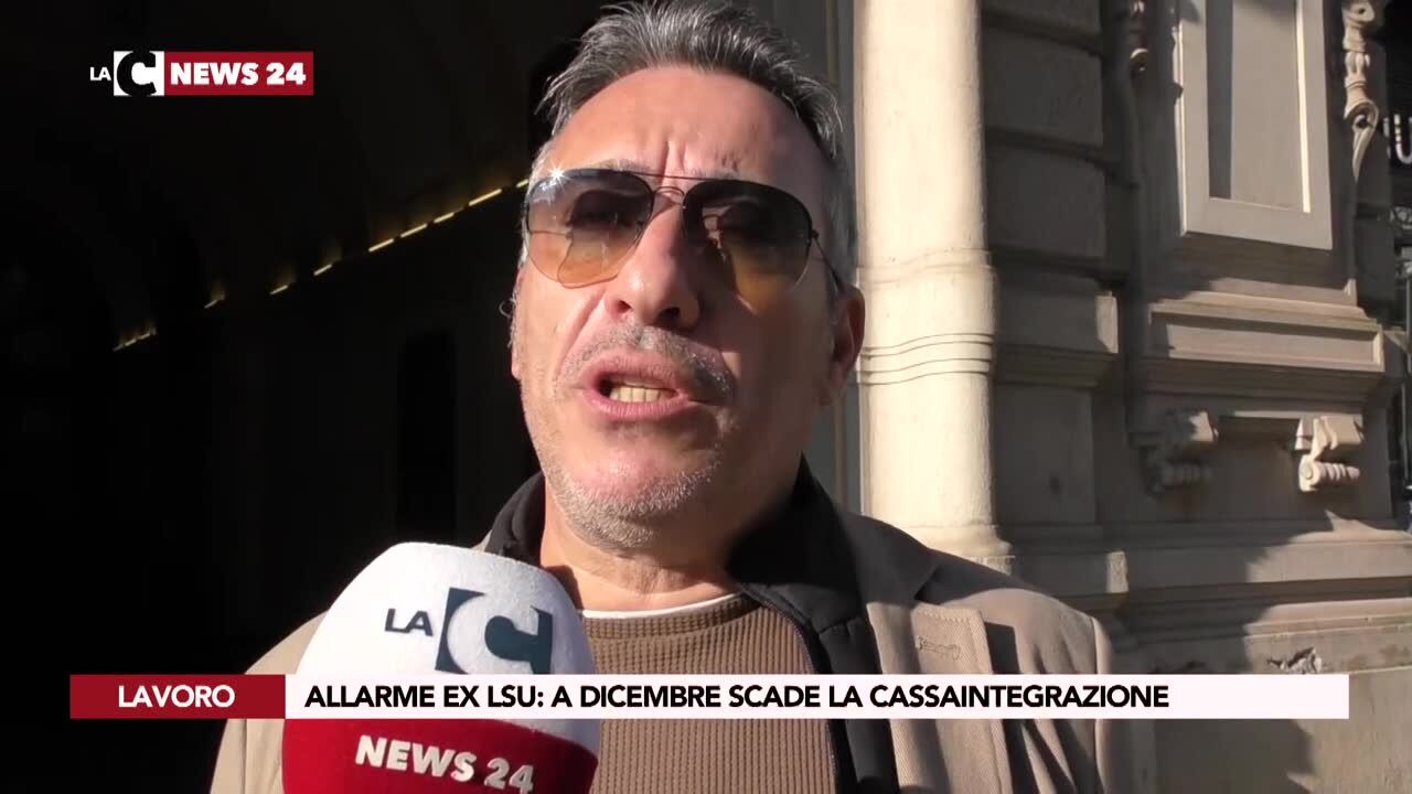Allarme ex Lsu: a dicembre scade la cassa integrazione