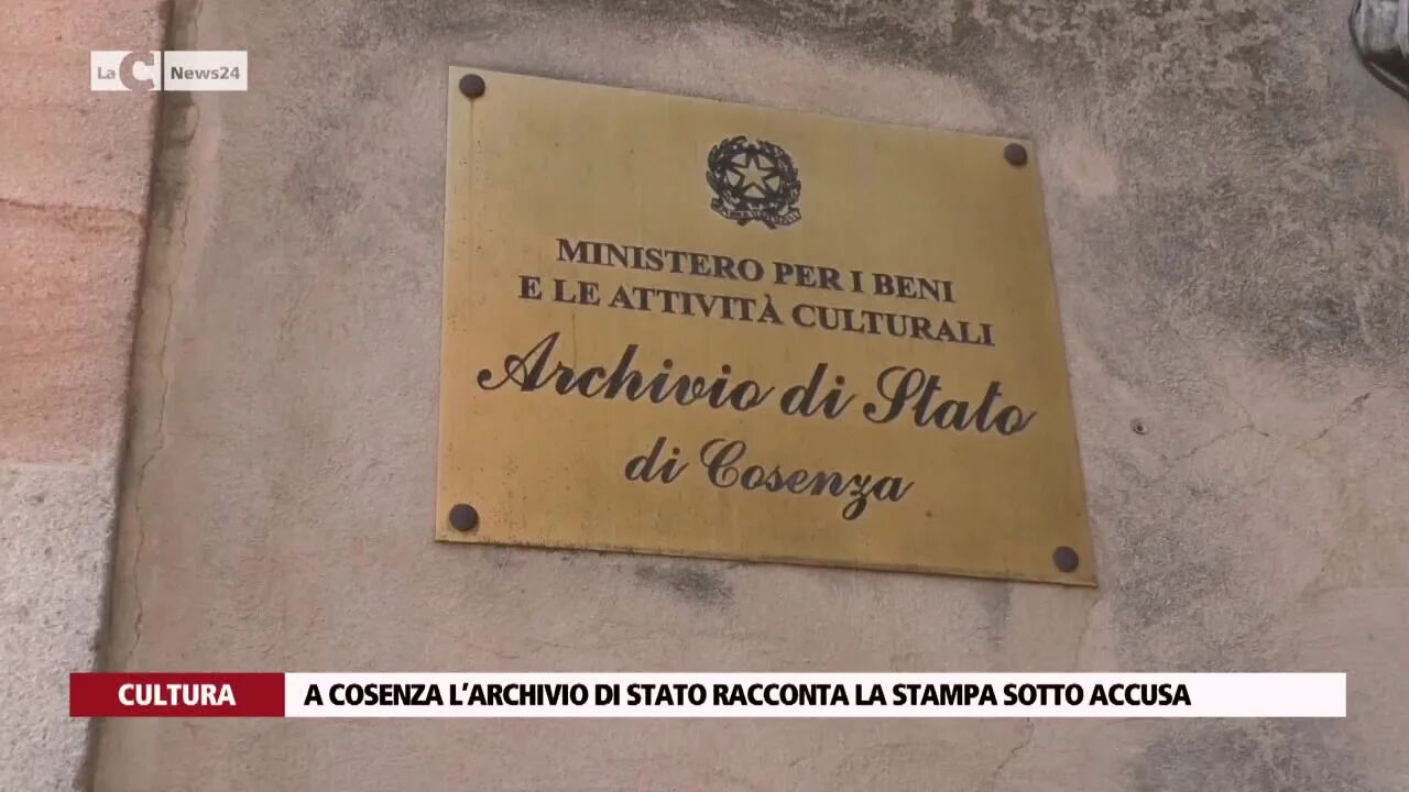A Cosenza l’archivio di Stato racconta la stampa sotto accusa