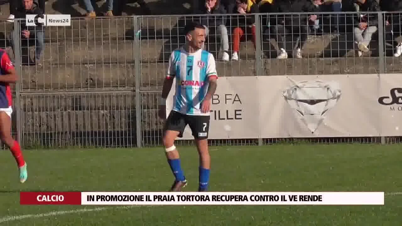In Promozione il Praia Tortora recupera contro il VE Rende
